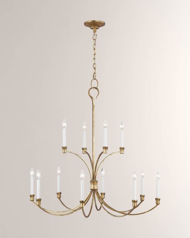 12 - Light Chandelier Westerly By Chapman & Myers